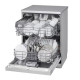 LG DF142FV mosogatógép, 14 teríték, inverter motor, 60x60x85 cm, prime ezüst szín 