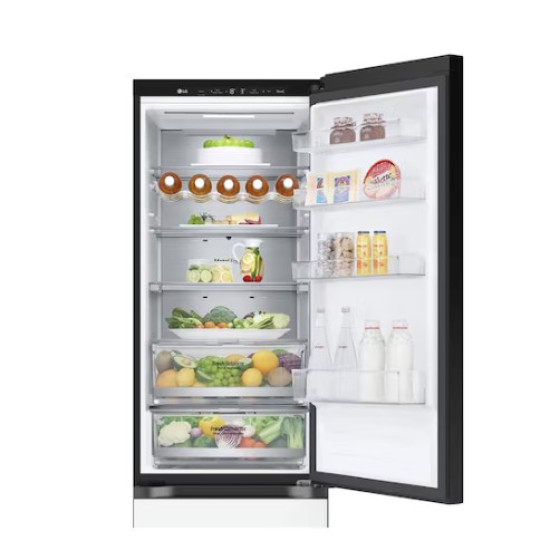 LG GBB72TW9DQ Total No Frost alulfagyasztós kombinált hűtőszekrény, 277/110L, Wifi, Smart Inverter Kompresszor, 59.5x67.5x203 cm