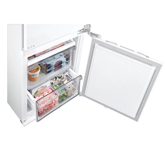 Samsung BRB80F26ADF0EO No Frost beépíthető alulfagyasztós kombinált hűtőszekrény, Wifi, 190/74L, 54x55x177.5 cm