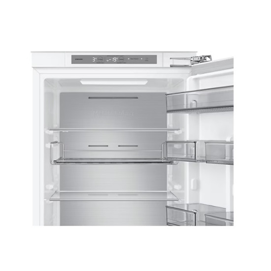 Samsung BRB80F26ADF0EO No Frost beépíthető alulfagyasztós kombinált hűtőszekrény, Wifi, 190/74L, 54x55x177.5 cm