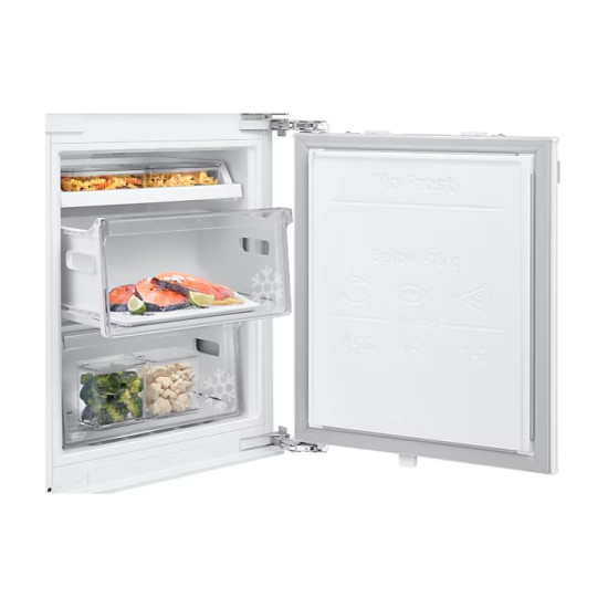 Samsung BRB80F26ADF0EO No Frost beépíthető alulfagyasztós kombinált hűtőszekrény, Wifi, 190/74L, 54x55x177.5 cm