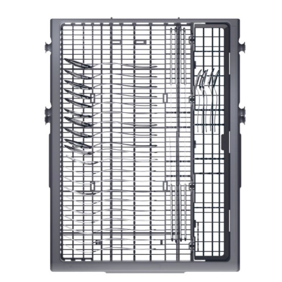 Candy CI1C7SB1FA1 teljesen beépíthető mosogatógép, 11 teríték, inverter motor, 3 kosár, Wifi, automatikus ajtónyitás, 44.8x55.9x81.6 cm