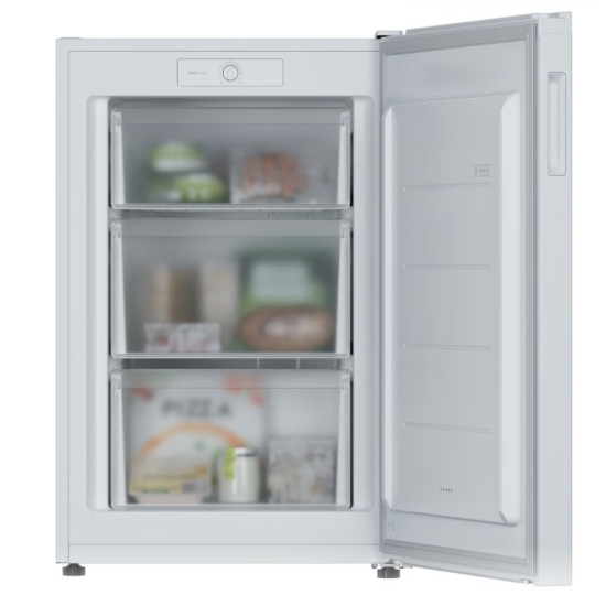 Candy CNUQ2L58EW fagyasztószekrény, 90L, 54.5x57x86 cm, fehér szín 