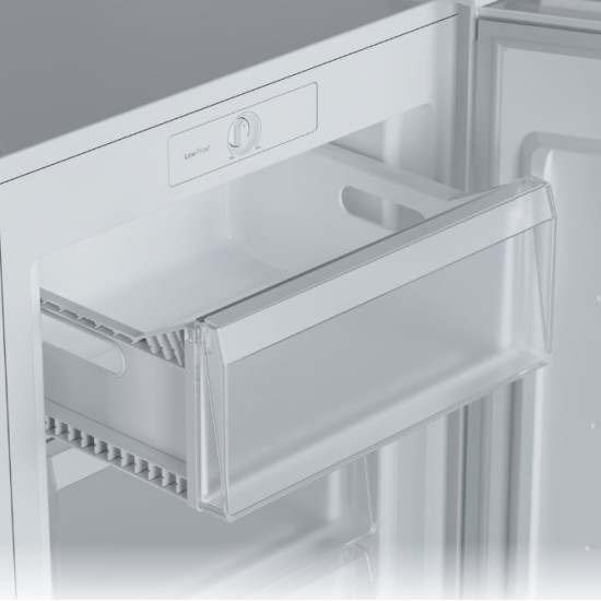 Candy CNUQ2L58EW fagyasztószekrény, 90L, 54.5x57x86 cm, fehér szín 