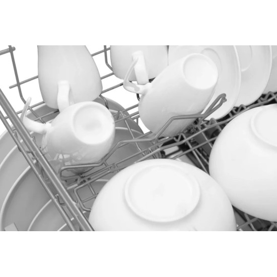 Amica DIM61E5qN teljesen beépíthető mosogatógép, 12 teríték, inverter motor, 59.8x55x81.5 cm