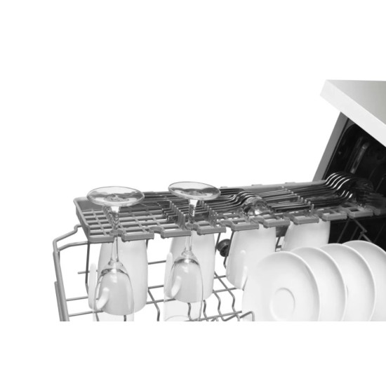 Amica DIM61E5qN teljesen beépíthető mosogatógép, 12 teríték, inverter motor, 59.8x55x81.5 cm