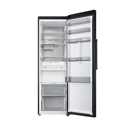 Samsung RR39C7EC5B1/EF No Frost egyajtós hűtőszekrény, 387L, Wifi, Digitális Inverter Kompresszor, 59.5x69.4x186 cm, fekete grafit szín 