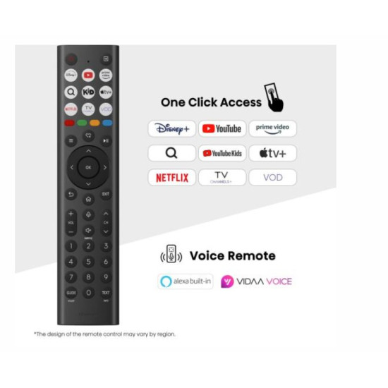 Hisense 50U7Q 4K UHD Smart MINI ULED TV, 50", 127 cm