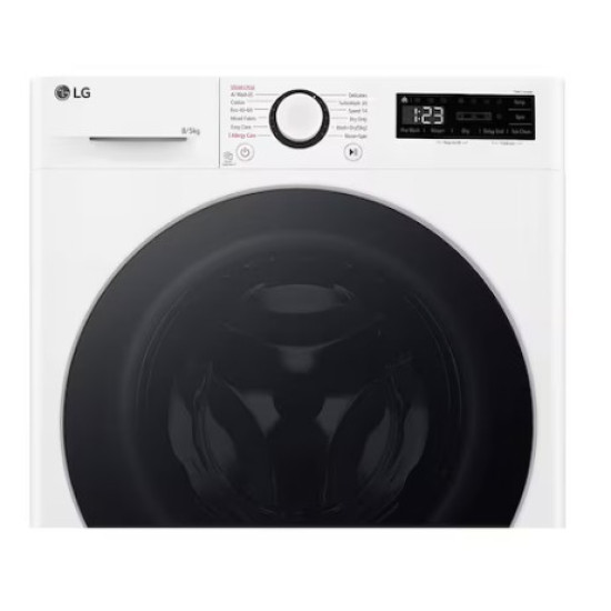 LG F2DR508S1W mosó-szárítógép, 8/5 kg, gőz, 60x53.5x85 cm