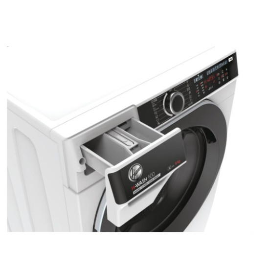 Hoover HWP 49AMBC7/1-S elöltöltős mosógép, 9 kg, inverter motor, Wifi, gőz, 60x53x85 cm