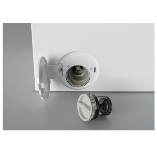 Hoover HWP 49AMBC7/1-S elöltöltős mosógép, 9 kg, inverter motor, Wifi, gőz, 60x53x85 cm