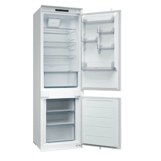 Candy CNBQL3518EV beépíthető alulfagyasztós kombinált hűtőszekrény, 194/74L, 54x55x177.2 cm 