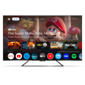 Sharp 65GR8265E 4K UHD Smart QLED TV, 65", 165.1 cm 