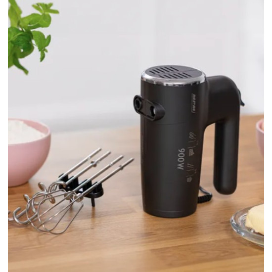 MPM MMR-23 kézimixer, 900W, fekete szín 