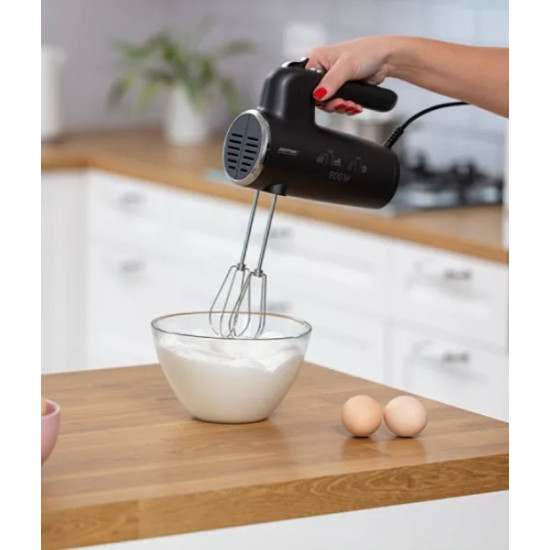 MPM MMR-23 kézimixer, 900W, fekete szín 