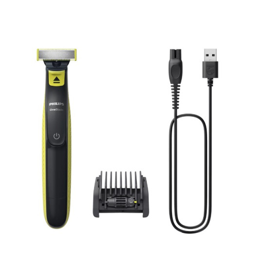 Philips QP2724/20 elektromos borotva, limezöld/grafitszürke szín 