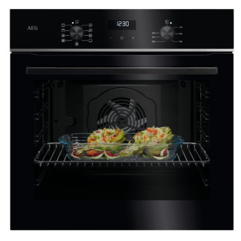 AEG TU5AB21FSB beépíthető sütő, 72L, 59.6x56.9x59.4 cm, fekete szín 