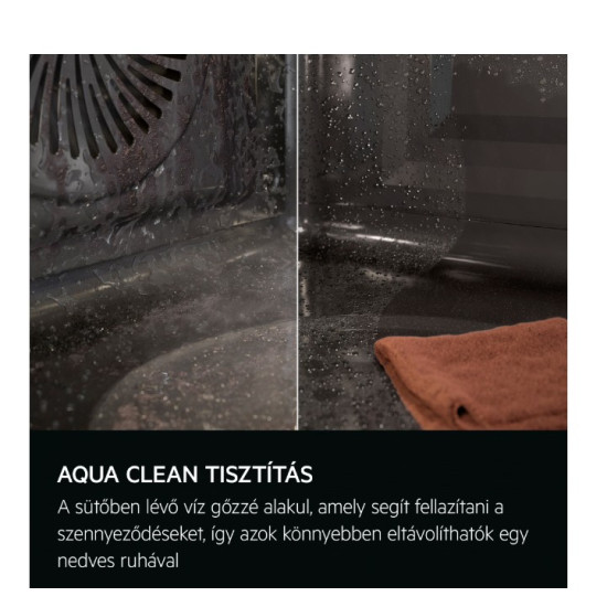 AEG TU5AB21FSB beépíthető sütő, 72L, 59.6x56.9x59.4 cm, fekete szín 