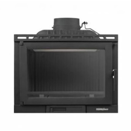 Nordflam Etna ECO beépíthető öntvény kandallóbetét jobb oldali üveggel 13kW 