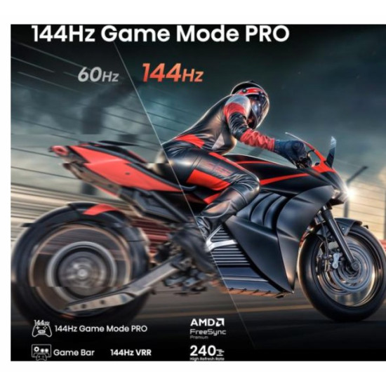 Hisense 65U7Q 4K UHD ULED MiniLED Smart AI TV, 65", 165.1 cm