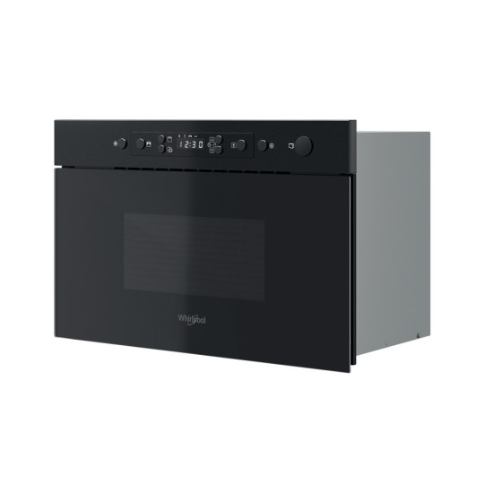 Whirlpool MBNA920B beépíthető mikrohullámú sütő, 750W, 22L, 59.5x32x38.2 cm, fekete szín 