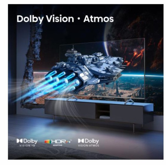 Hisense 75E7QPRO 4K UHD Smart QLED TV, 75", 190.5 cm 