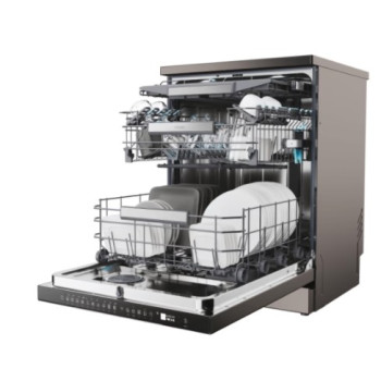 Beko BDIN38550C teljesen beépíthető mosogatógép, 15 teríték, 3 kosár, automatikus ajtónyitás, 59.8x55x81.8 cm