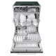 Samsung DW60CG530B00ET beépíthető mosogatógép, 14 teríték, 3 kosár, automatikus ajtónyitás, 59.8x55x81.5 cm