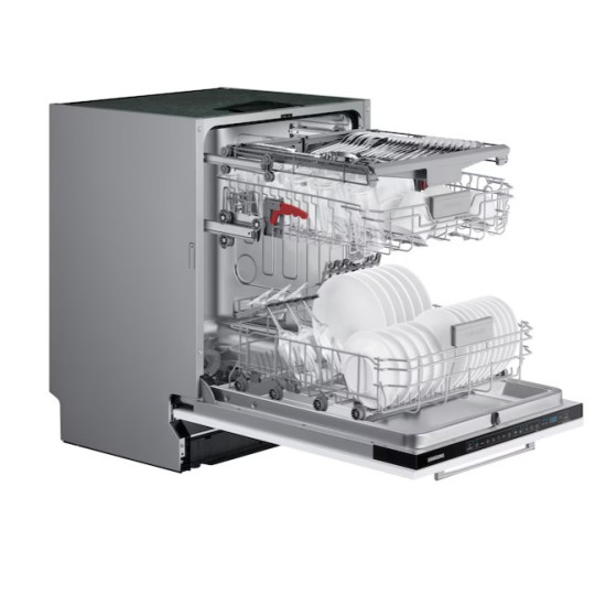 Samsung DW60CG530B00ET beépíthető mosogatógép, 14 teríték, 3 kosár, automatikus ajtónyitás, 59.8x55x81.5 cm