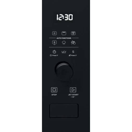 Whirlpool WMF250G beépíthető mikrohullámú sütő, 900W, 25L, 59.4x37.9x39 cm, fekete