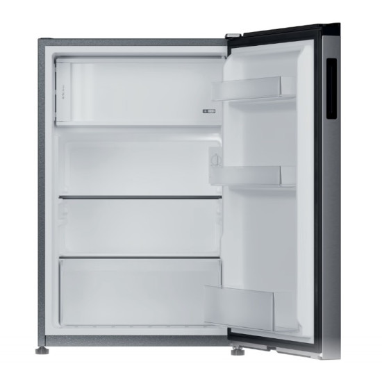 Candy CNOQ2S58EX egyajtós hűtőszekrény fagyasztóval, 100/14L, 54.5x56.2x85 cm, inox szín 