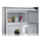 Candy CNOQ2S58EX egyajtós hűtőszekrény fagyasztóval, 100/14L, 54.5x56.2x85 cm, inox szín 