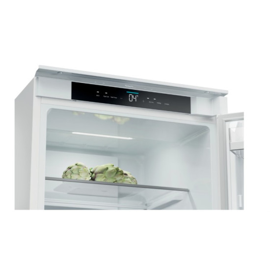Haier EHBQW5519E Total No Frost beépíthető alulfagyasztós kombinált hűtőszekrény, Wifi, 211/73L, 54x55.5x193.5 cm