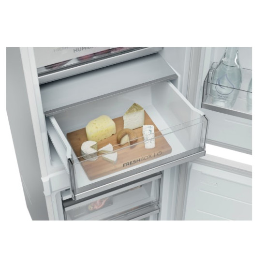 Haier EHBQW5519E Total No Frost beépíthető alulfagyasztós kombinált hűtőszekrény, Wifi, 211/73L, 54x55.5x193.5 cm