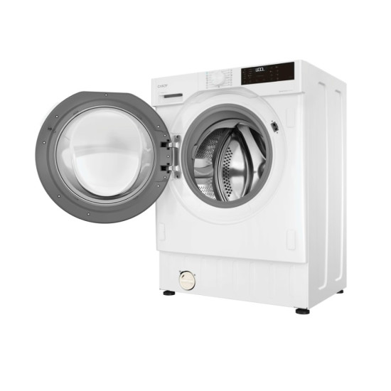 Candy BC449M4D8J-S beépíthető elöltöltős mosógép, 9 kg, Wifi, inverter motor, 60x52.5x82 cm