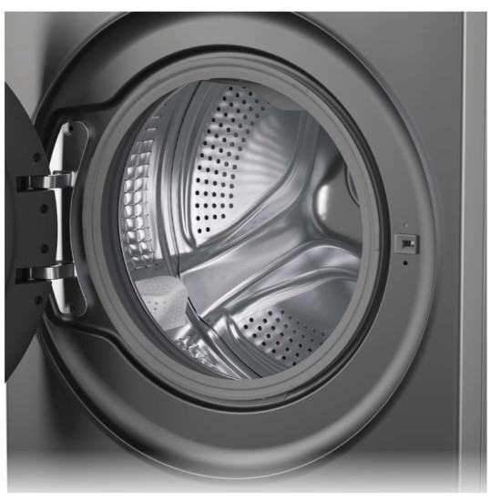 Candy BR 48SBL6G-S elöltöltős mosógép, 8 kg, Wifi, gőz , inverter motor, 60x49x85 cm, antracitszürke szín 