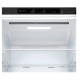 LG GBV3100AEP alulfagyasztós kombinált hűtőszekrény, 234/110L, Smart Inverter Kompresszor, 59.5x67.5x186 cm, matt éjfekete szín 