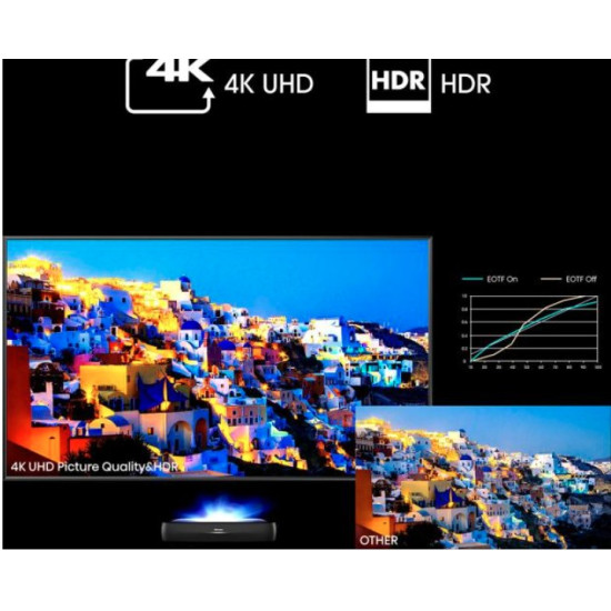 Hisense 100L9HD 4K UHD SMART LÉZER TV, 100", 254 cm