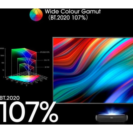 Hisense 100L9HD 4K UHD SMART LÉZER TV, 100", 254 cm
