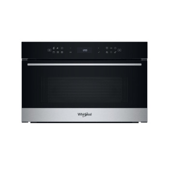 Whirlpool WMD7O4TX beépíthető mikrohullámú sütő, 31L, 800W, Crisp funkció, 59.5x46.8x38.5 cm, inox szín 
