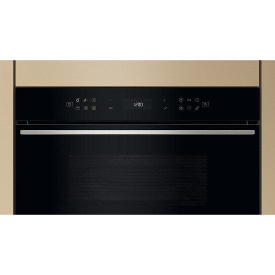 Whirlpool WMD7O4TX beépíthető mikrohullámú sütő, 31L, 800W, Crisp funkció, 59.5x46.8x38.5 cm, inox szín 