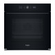 Whirlpool WOI5S8PM1SBA beépíthető sütő, 73L, 6. Érzék technológia előre beállított receptek,pirolitikus és hidrolitikus tisztítás, 59.5x56.4x59.7 cm, fekete szín 