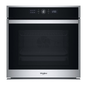 Whirlpool WOI4S8PM2SXA beépíhető sütő, 73L, pirolitikus és hidrolitikus tisztítás, 6. Érzék technológia előre beállított receptek, 59.5x56.4x59.7 cm, inox szín 