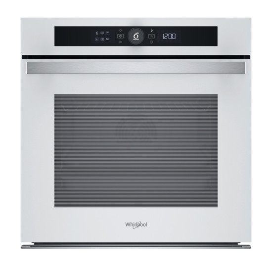 Whirlpool WOI4S8HM2SWA beépíthető sütő, 73L, 6. Érzék technológia előre beállított receptek, 59.5x56.4x59.7 cm 