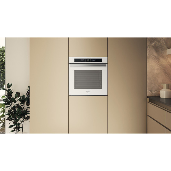 Whirlpool WOI4S8HM2SWA beépíthető sütő, 73L, 6. Érzék technológia előre beállított receptek, 59.5x56.4x59.7 cm 
