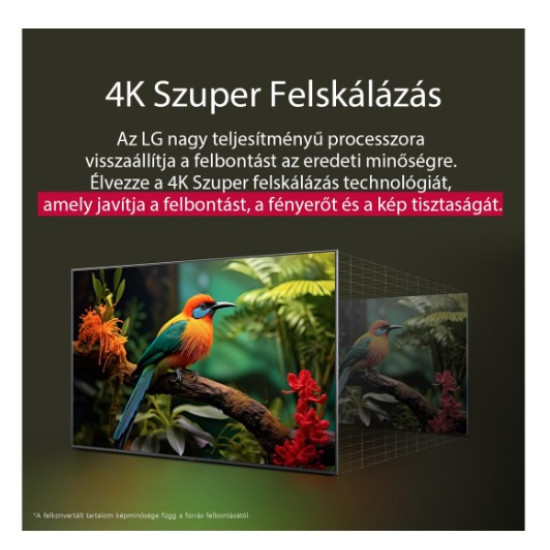 LG 75" UHD 75UA75006LA 4K AI Smart TV 2025, 189 cm, Ultra HD uhd TV HDR, webOS, okos tv