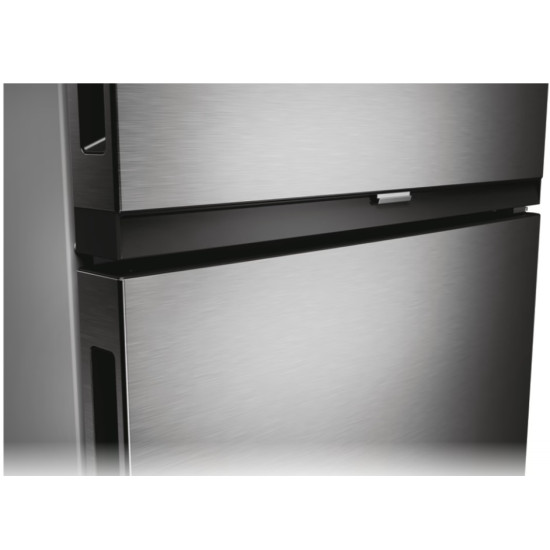 Candy ECN2CQTEX206 No Frost alulfagyasztós kombinált hűtőszekrény, 289/120L, 59.5x66.7x205 cm 