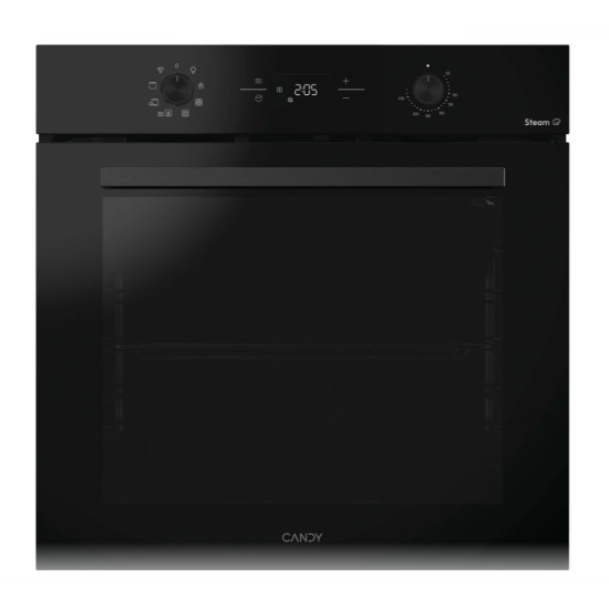 Candy CA6 NP3T3EHTB beépíthető sütő, 78L, Wifi, 59.5x56.8x59.5 cm, fekete szín 
