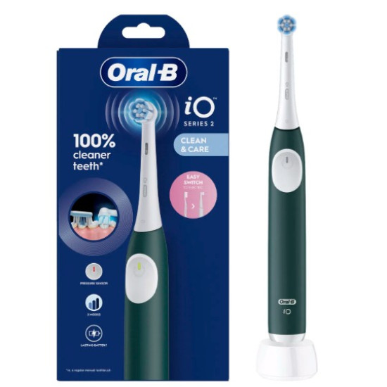Oral-B iO2 Series Forest Green elektromos fogkefe