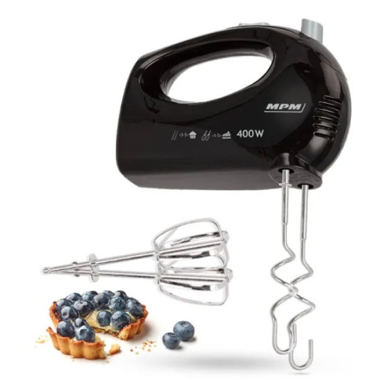 MPM MMR-24 kézi mixer, 400W, fekete szín 